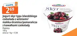 E.Leclerc Jogurt typu islandzkiego z pomarańczą i kawałkami czekolady Piątnica Skyr oferta