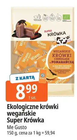 E.Leclerc Cukierki krówki czekolada z pomarańczą Super Krówka oferta