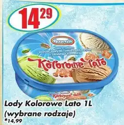 Sezamek Lody Koral oferta