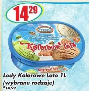 Sezamek Lody Koral oferta