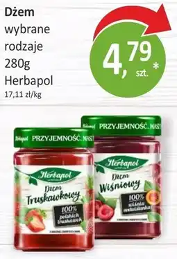 Passa Herbapol Dżem truskawkowy o obniżonej zawartości cukru 280 g oferta