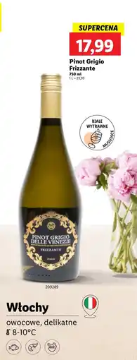 Lidl Wino wytrawne Pinot Grigio oferta