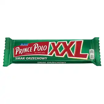 Lewiatan Prince Polo XXL Kruchy wafelek z kremem smak orzechowy 50 g oferta