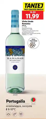 Lidl Wino Białe oferta