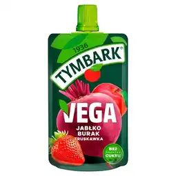 Arhelan Tymbark Vega Mus jabłko burak truskawka 100 g oferta