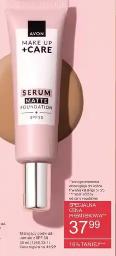 Avon Podkład matujący Avon oferta