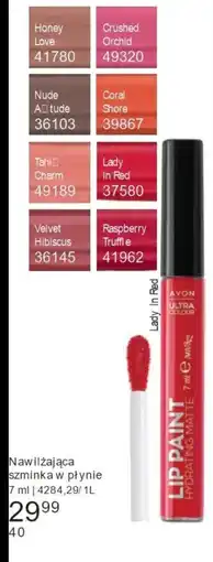 Avon Szminka w płynie Avon oferta