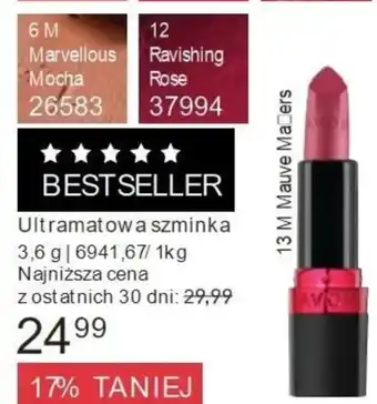 Avon Szminka matowa Avon oferta