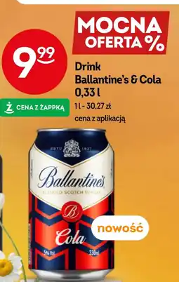 Żabka Drink Ballantine's oferta