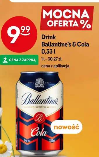 Żabka Drink Ballantine's oferta