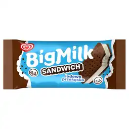 Prim Market Big Milk Sandwich Lody o smaku waniliowym w ciastkach 100 ml oferta