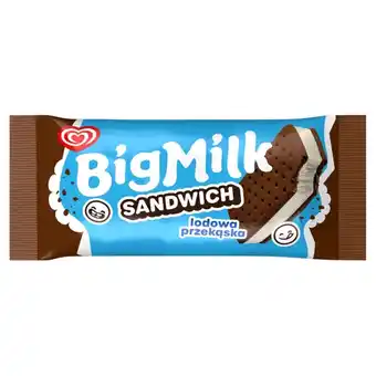 Prim Market Big Milk Sandwich Lody o smaku waniliowym w ciastkach 100 ml oferta
