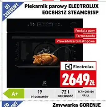 Neopunkt Piekarnik parowy Electrolux EOC8H31Z SteamCrisp oferta