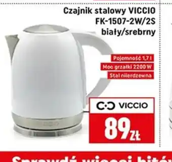 Neopunkt Czajnik stalowy VICCIO FK-1507-2W/2S oferta