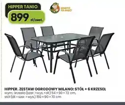 Hipper.pl Zestaw ogrodowy Milano Hipper oferta