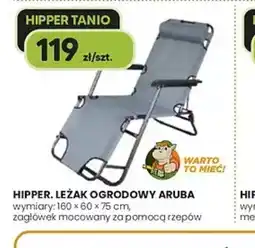 Hipper.pl Leżak ogrodowy Aruba Hipper oferta