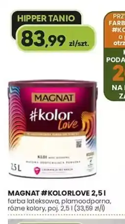 Hipper.pl Magnat #kolorLove oferta