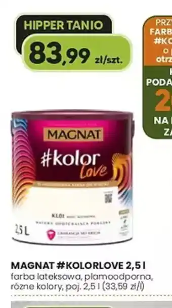 Hipper.pl Magnat #kolorLove oferta