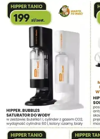 Hipper.pl Saturator do wody Hipper Bubbles oferta