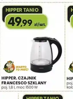 Hipper.pl Czajnik Francesco Szklany Hipper oferta