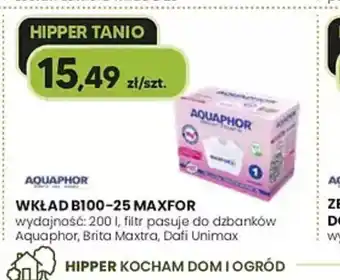 Hipper.pl Wkład B100-25 Maxfor Aquaphor oferta