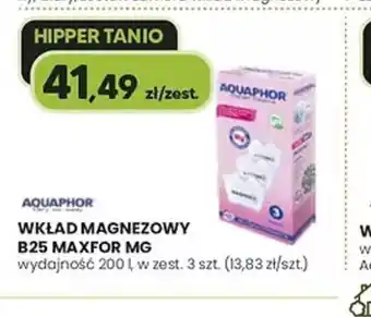 Hipper.pl Wkład magnezowy Aquaphor B25 Maxfor MG oferta