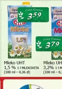 Cezar Delikatesy Mleko UHT Mlekovita oferta