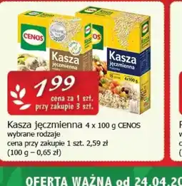 Cezar Delikatesy Kasza jęczmienna Cenos oferta