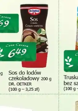 Cezar Delikatesy Sos do lodów czekoladowy Dr. Oetker oferta