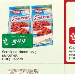 Cezar Delikatesy Sernik na zimno Dr. Oetker oferta