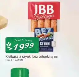 Cezar Delikatesy Kiełbasa z szynki bez osłonki JBB oferta