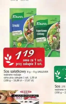 Cezar Delikatesy Sos sałatkowy Knorr oferta