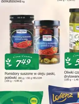 Cezar Delikatesy Pomidory suszone w oleju Paski, połówki oferta