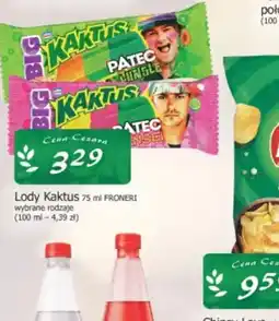 Cezar Delikatesy Lody Kaktus oferta
