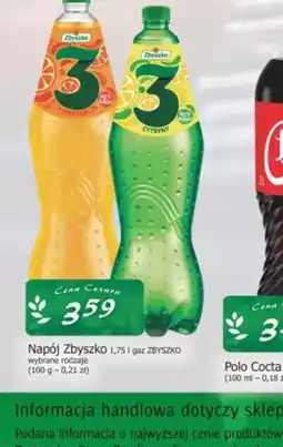 Cezar Delikatesy Napój Zbyszko oferta