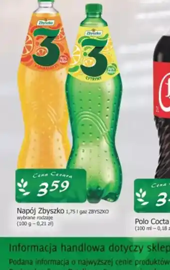 Cezar Delikatesy Napój Zbyszko oferta