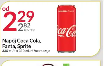 Eurocash Cash & Carry Napój Coca Cola, Fanta, Sprite oferta