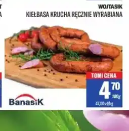 TomiMarkt Kiełbasa krucha ręcznie wyrabiana oferta