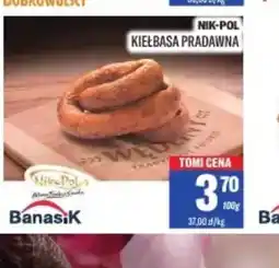 TomiMarkt Kiełbasa Pradawna Nik-Pol oferta
