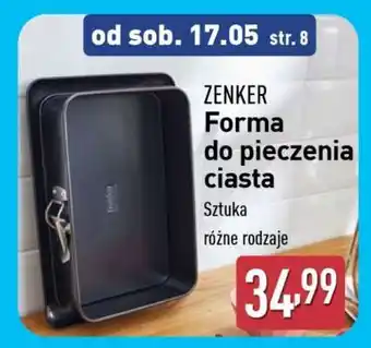 ALDI ZENKER Forma do pieczenia ciasta oferta