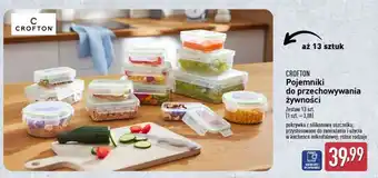 ALDI Crofton Pojemniki do przechowywania żywności oferta
