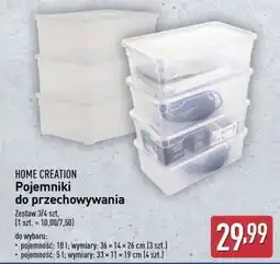ALDI HOME CREATION Pojemniki do przechowywania oferta