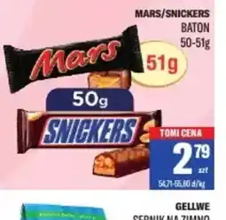 TomiMarkt Baton Mars/Snickers oferta