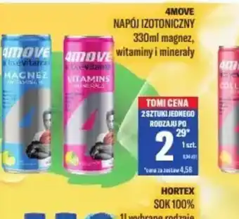 TomiMarkt Napój izotoniczny 4Move oferta