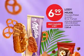 Żabka Lody Milka Chocolate Pretzel 90 ml oferta