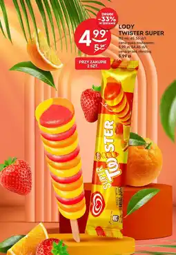 Żabka Lody Twister Super 110 ml oferta