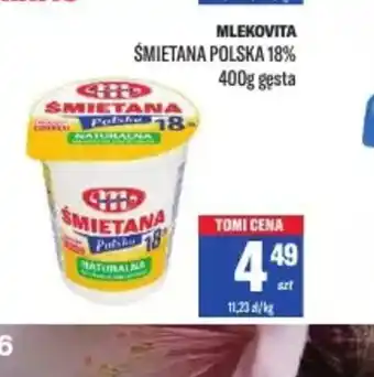 TomiMarkt Smietana Polska Mlekovita oferta