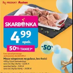 Auchan Gulasz wieprzowy oferta