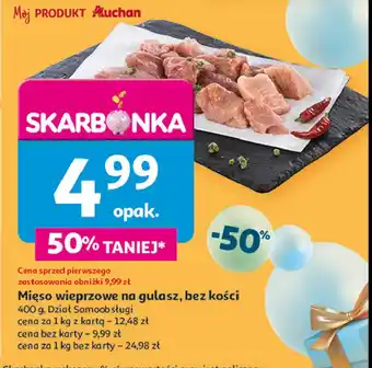 Auchan Gulasz wieprzowy oferta