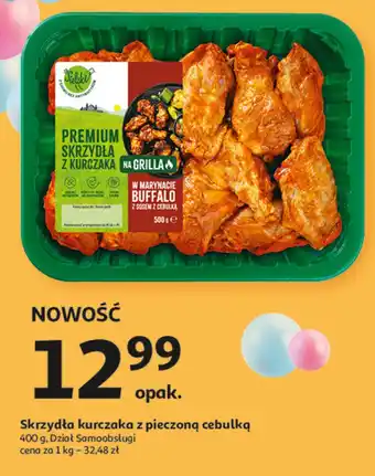 Auchan Skrzydełka z kurczaka z pieczoną cebulką Sielski oferta